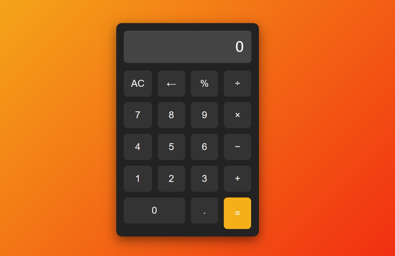 Calculator App Thumbnail